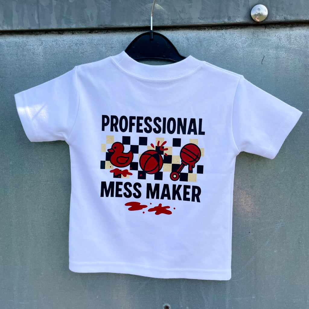 'PROFESSIONAL MESS MAKER' TEE