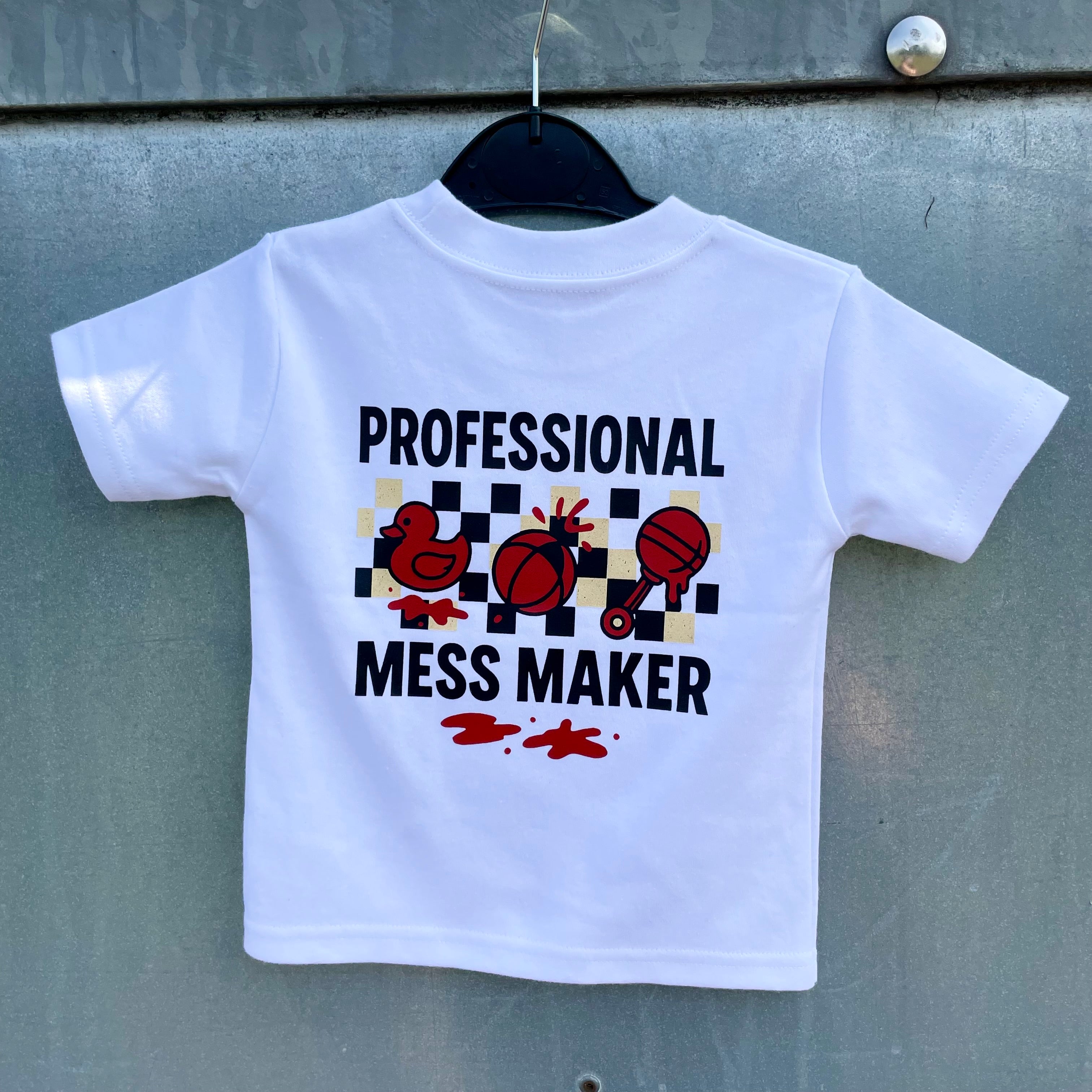 'PROFESSIONAL MESS MAKER' TEE