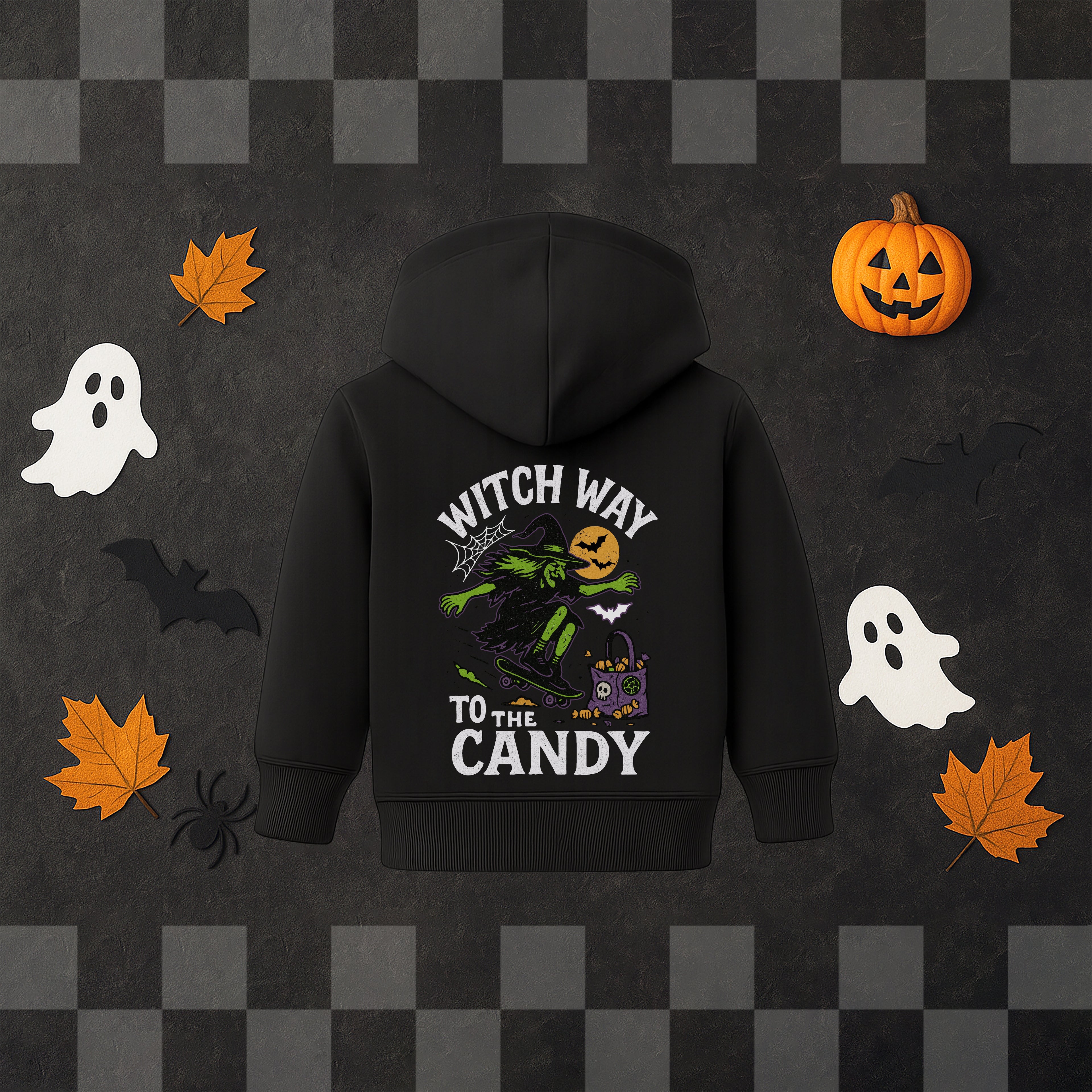 'WITCH WAY TO THE CANDY' HOODIE