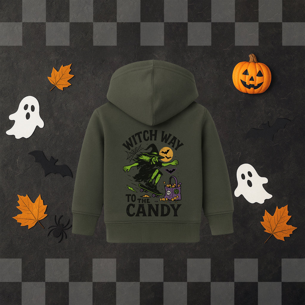 'WITCH WAY TO THE CANDY' HOODIE