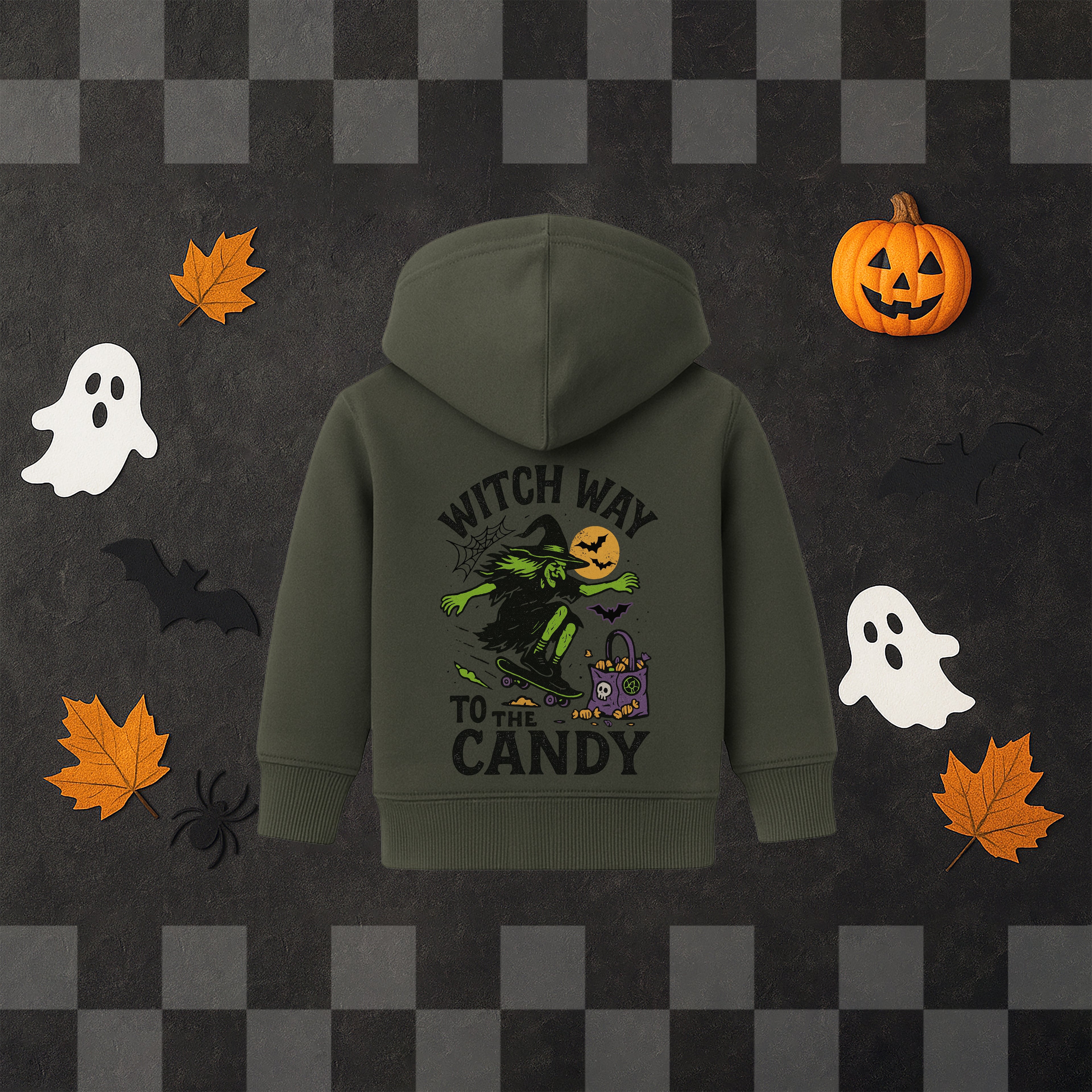 'WITCH WAY TO THE CANDY' HOODIE