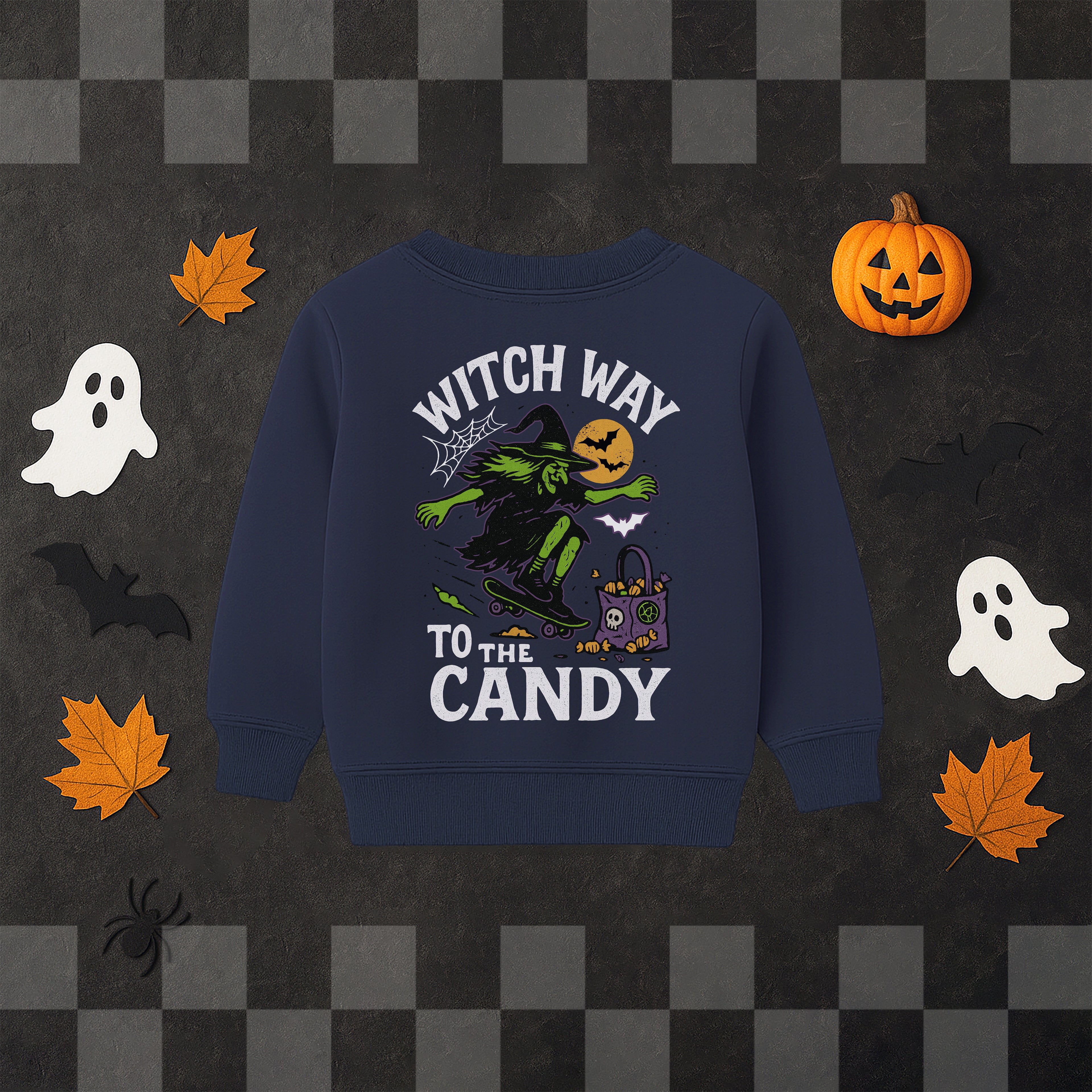 'WITCH WAY TO THE CANDY' SWEATSHIRT