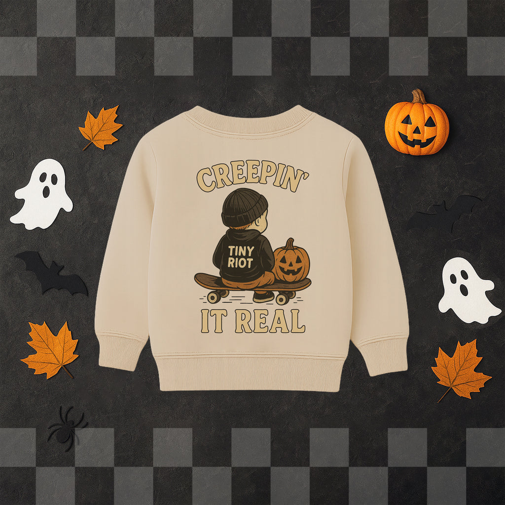 'CREEPIN' IT REAL' SWEATSHIRT