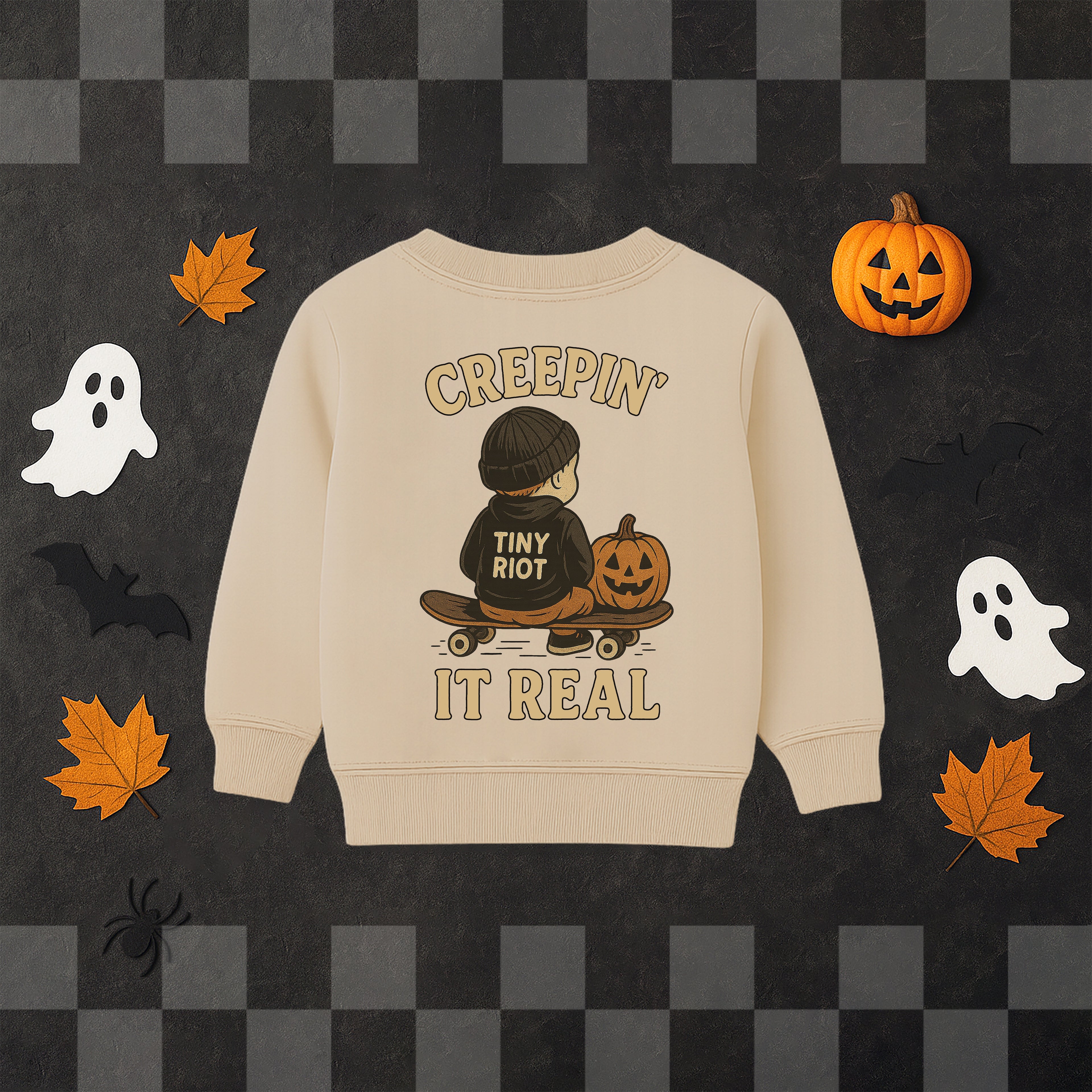 'CREEPIN' IT REAL' SWEATSHIRT
