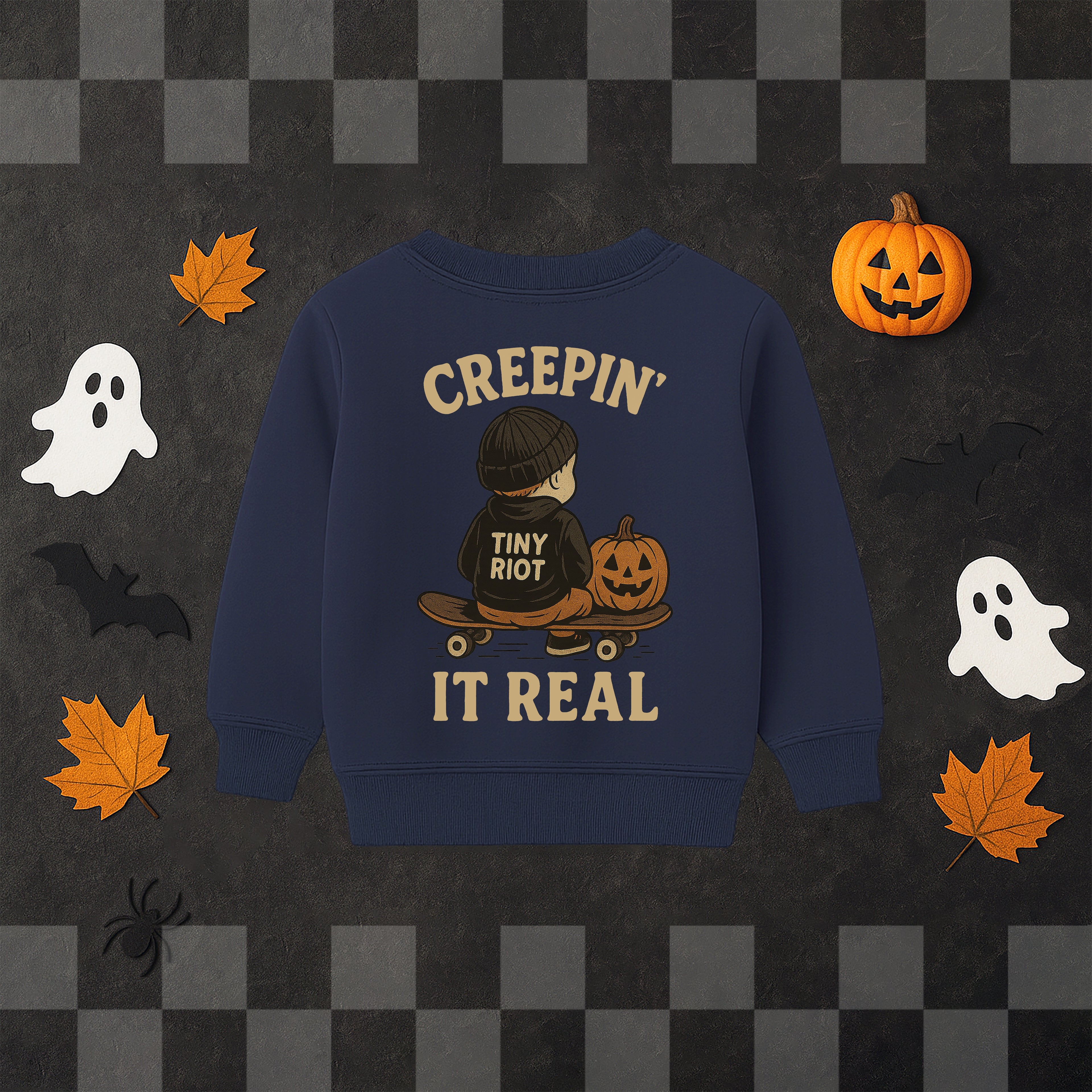 'CREEPIN' IT REAL' SWEATSHIRT