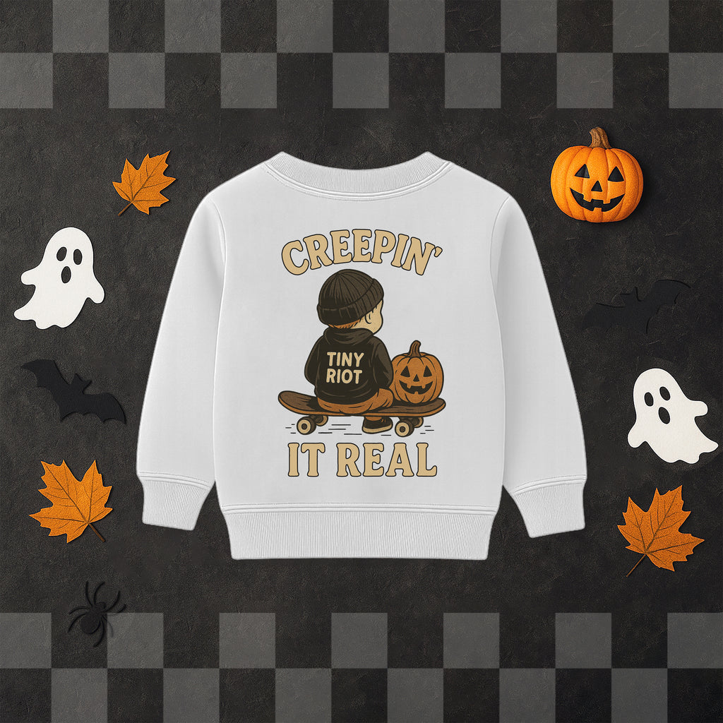 'CREEPIN' IT REAL' SWEATSHIRT