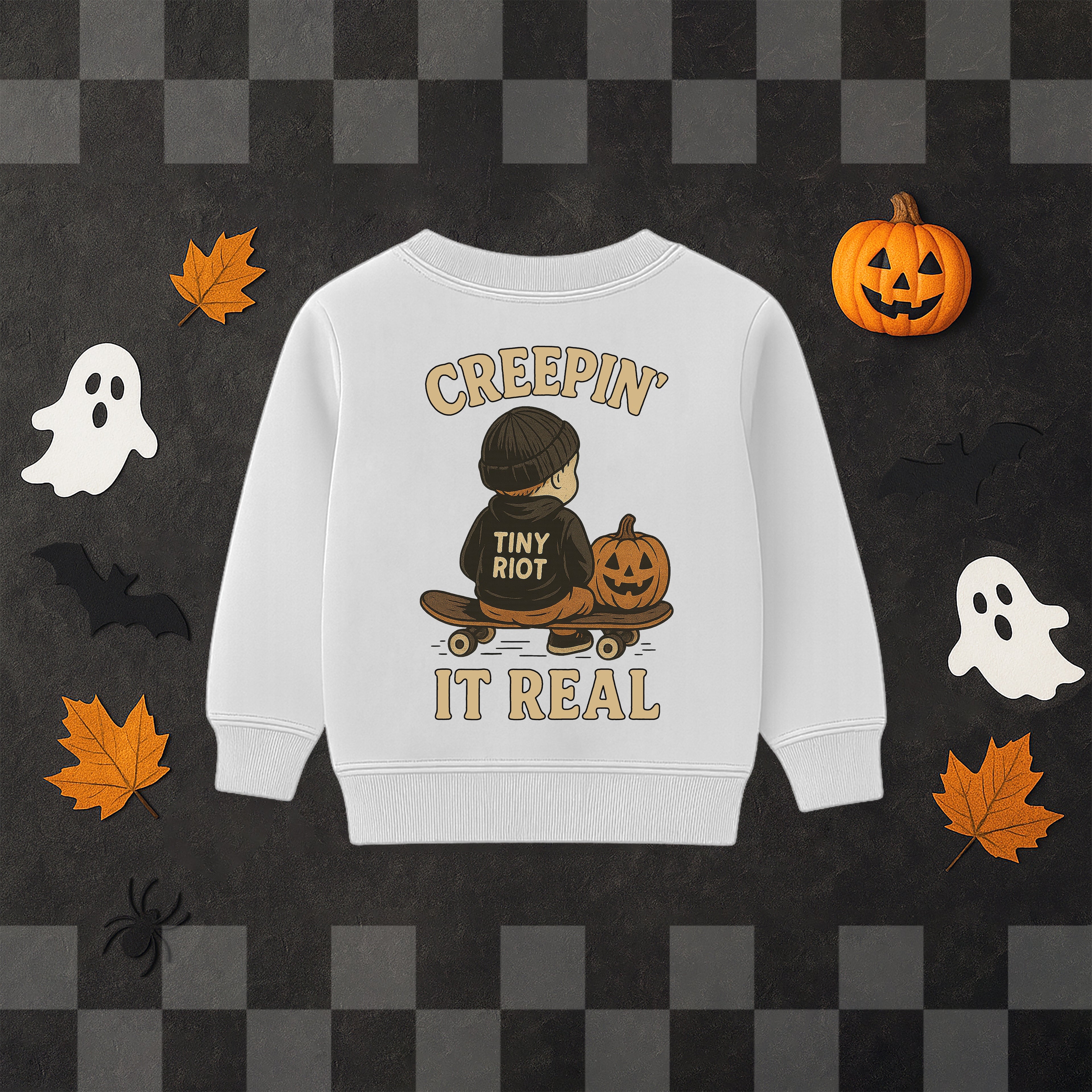 'CREEPIN' IT REAL' SWEATSHIRT