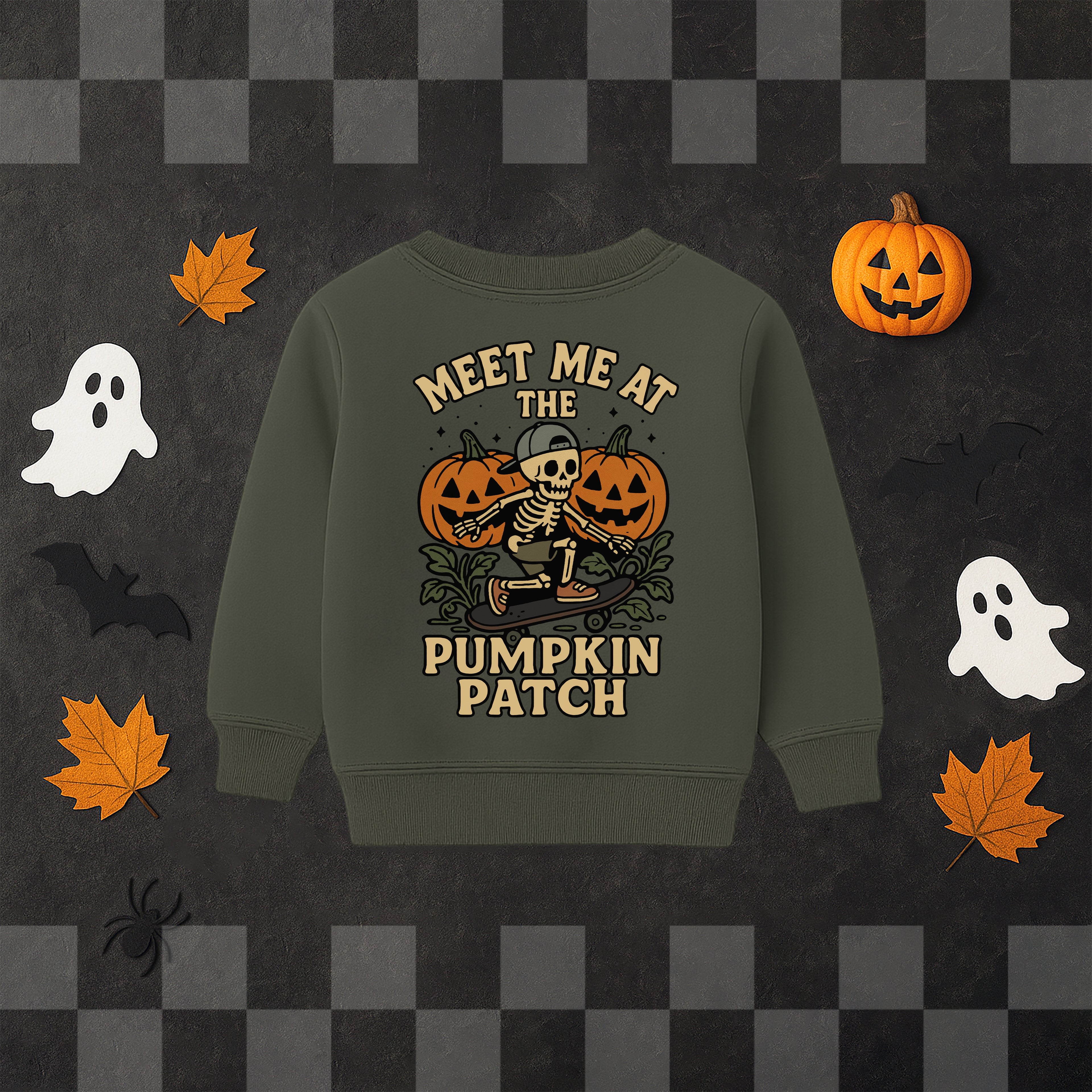 'MEET ME AT THE PUMPKIN PATCH' SWEATSHIRT