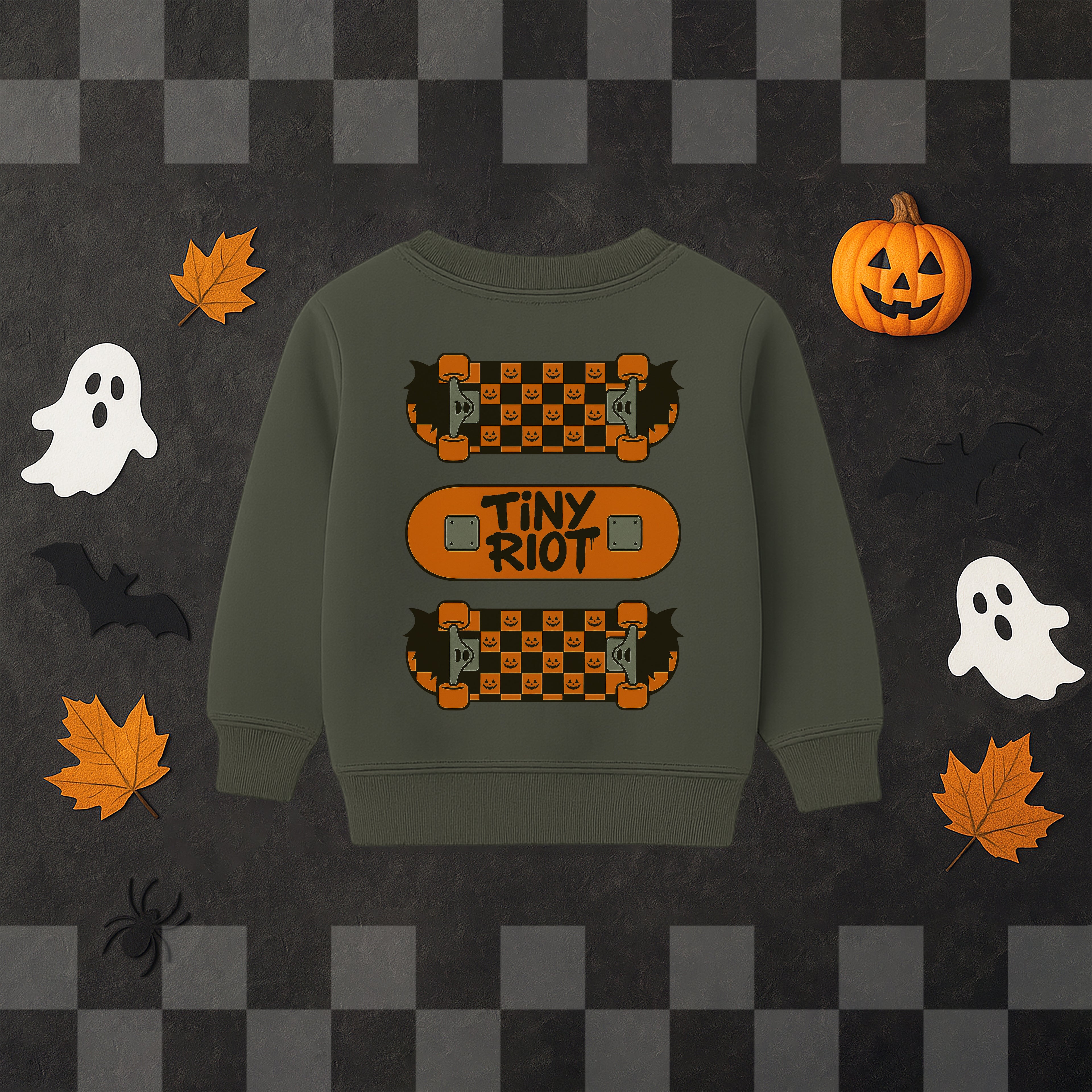 'TRIPLE DECKS (HALLOWEEN EDITION)' SWEATSHIRT