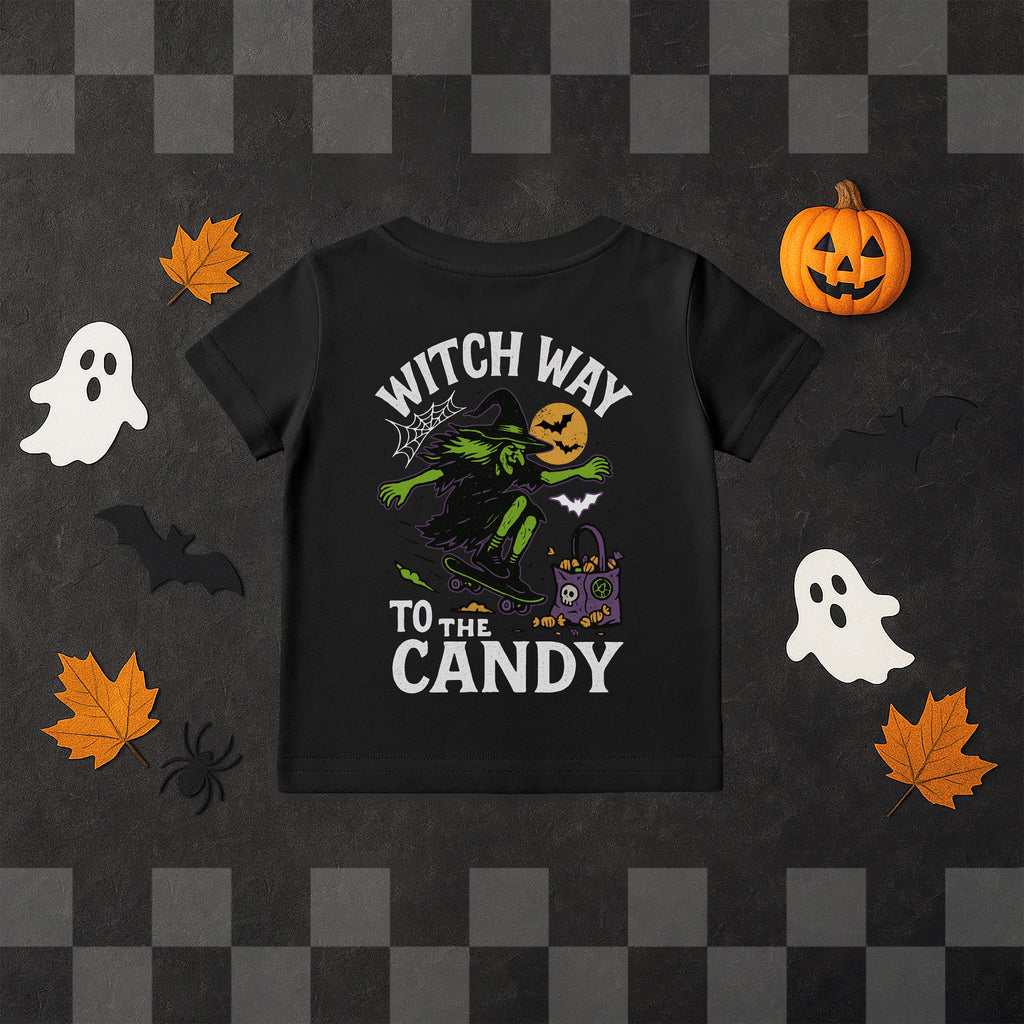 'WITCH WAY TO THE CANDY' TEE