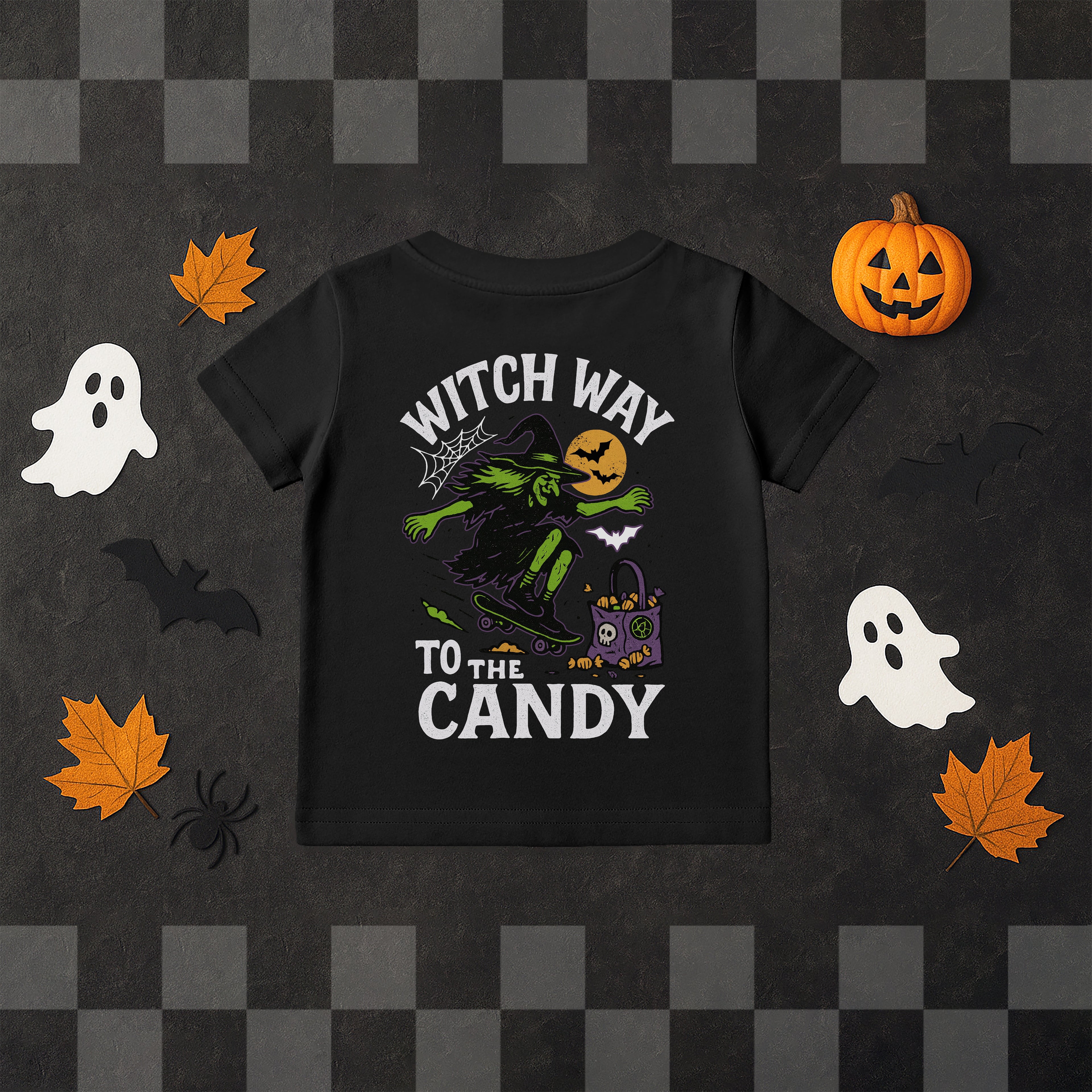 'WITCH WAY TO THE CANDY' TEE